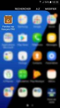 PAROLES RAP FRANÇAIS PRO screenshot 1