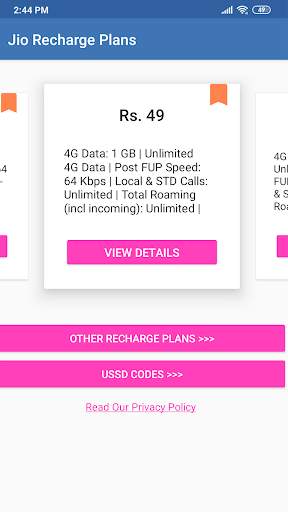 4G Recharge Plan : All in One Mobile Recharge screenshot 4