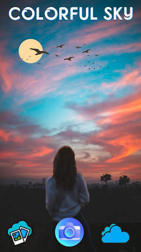 Picnic Selfie Camera - Sky Overlay Photo Editor screenshot 1