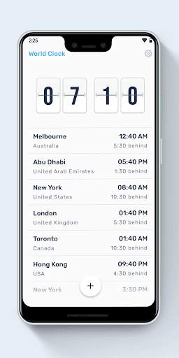 World Clock screenshot 2