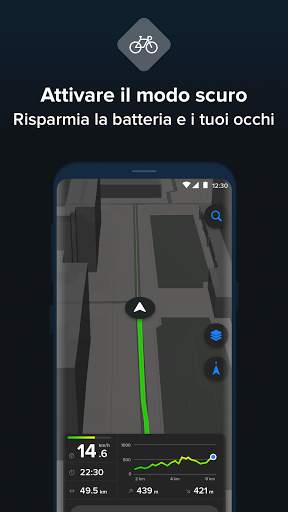 Bikemap - Mappa per ciclismo & navigatore GPS screenshot 6