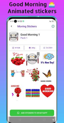 Animated Stickers For Whatsapp screenshot 5