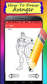 How to Draw Avenger Heroes screenshot 2