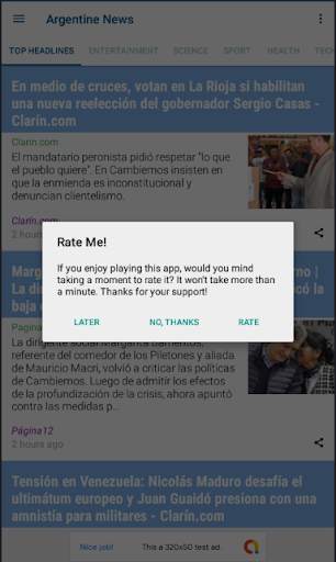 Argentine News | Argentina Newspaper screenshot 7