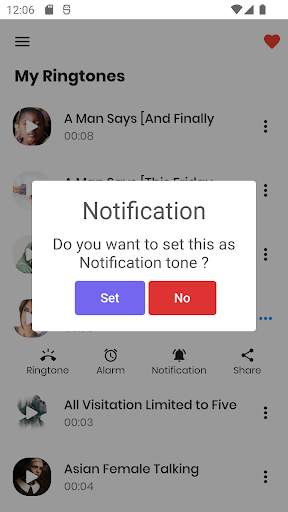Cool Human Voice Ringtones screenshot 3