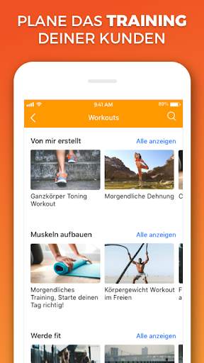 Virtuagym Coach screenshot 4