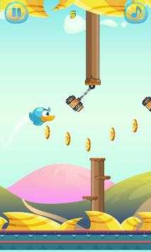 Blue Flappy Bird screenshot 2