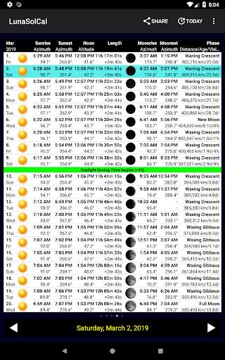 LunaSolCal Mobile screenshot 12