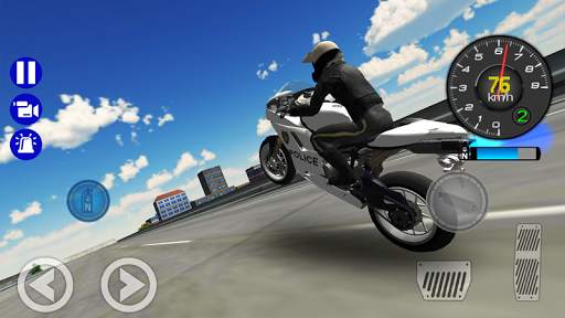 Police Bike City Simulator screenshot 2