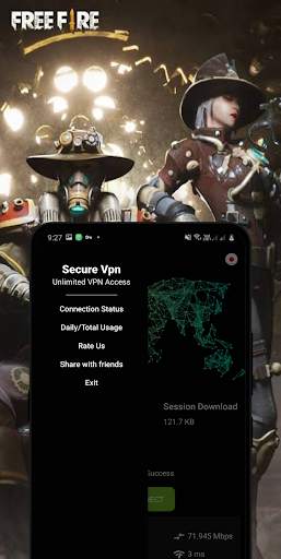 FreeFireVPN - Free SERVER CHANGER screenshot 4