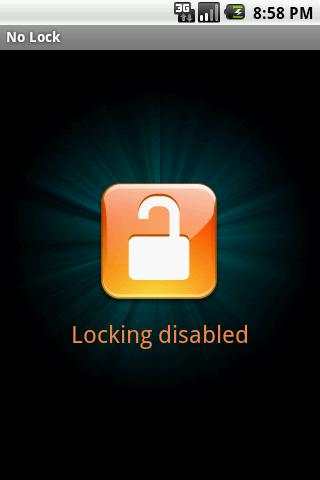 No Lock screenshot 2