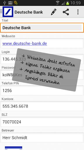 Keypa Daten-Safe und Messenger screenshot 6