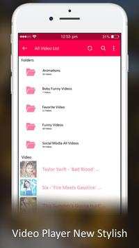 Full HD Video Player 8 تصوير الشاشة