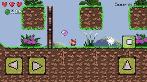 Fantasy Fox - 2D Pixel Platform, retro game screenshot 8