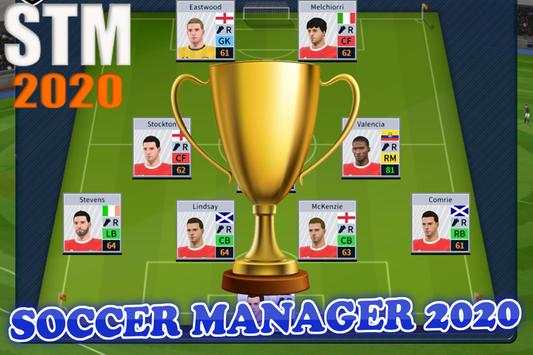 Soccer Top Manager 2020 - Pertandingan Sepak Bola screenshot 1