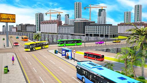 Coach Bus Simulator Bus Games screenshot 7