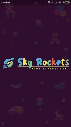 Sky Rockets - An Online Kids Shopping App screenshot 1