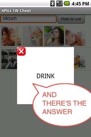 4 Pics 1 Word Cheat All Answers screenshot 5
