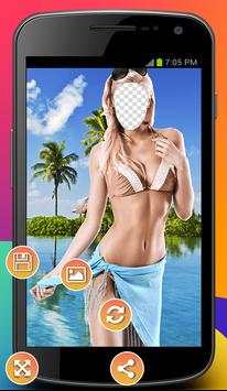 Beach Bikini Photo Montage screenshot 3