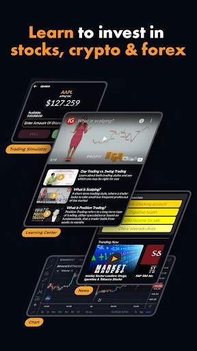 Finance Home Trade Simulator & Stock News Launcher screenshot 4