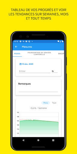 Traceur de Mesures Corporelles screenshot 3