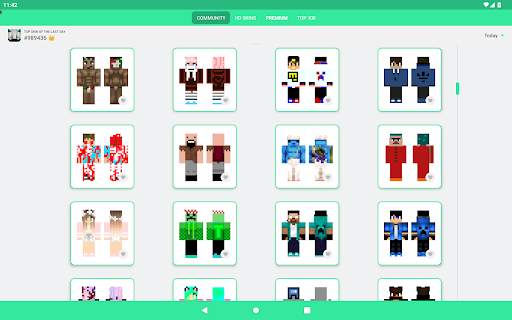 Skins-MASTER for Minecraft screenshot 16