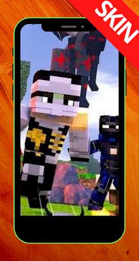 Ninjago Skin Mod Minecraft screenshot 2