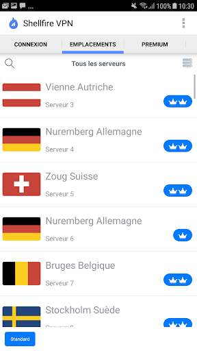 Shellfire VPN screenshot 3