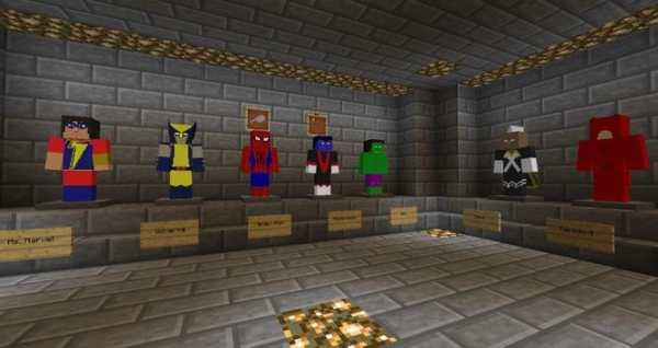 Superhero mod for Minecraft PE screenshot 1
