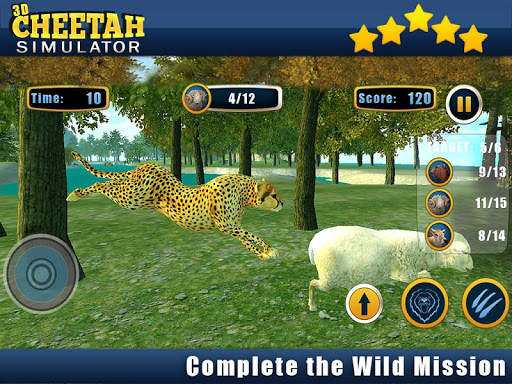 Angry Cheetah Wild Attack Sim screenshot 9
