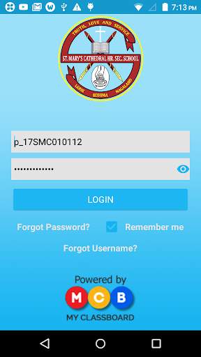 St Mary's Kohima Parent Portal screenshot 1