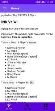 Cricket 11 Prediction screenshot 3