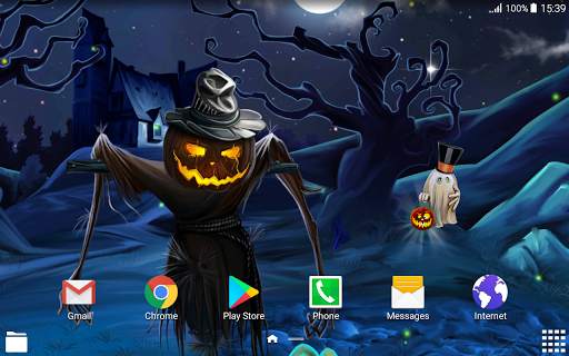 Spooky Halloween Live Wallpaper screenshot 4
