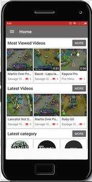 Mobile Legend Video screenshot 1