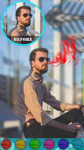 Smoke Effect Photo Editor screenshot 2