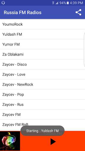 Russia FM Radios स्क्रीनशॉट 4