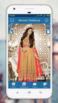Women Traditional Photo Suit screenshot 4