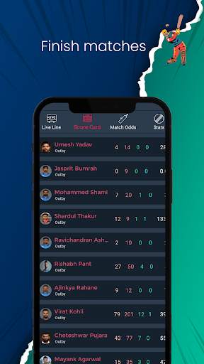 Cricket 22 : Live Line & Score screenshot 3
