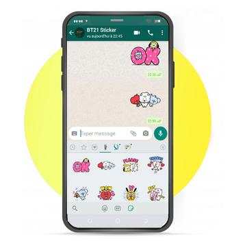 BT21 Sticker for WhatsApp screenshot 3