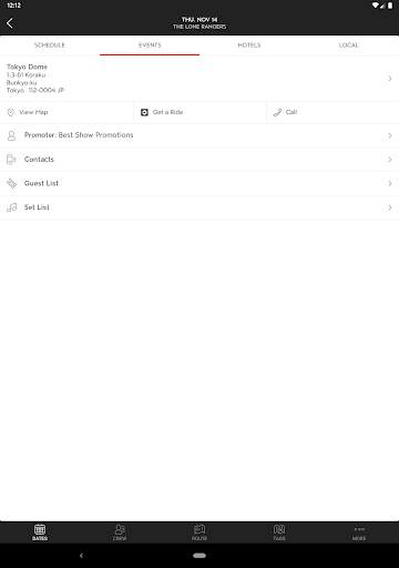 Master Tour Mobile screenshot 11
