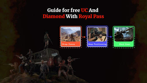 Guide for free UC And Diamond With Royal Pass screenshot 2