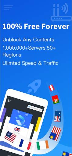 Dolphin Free VPN Lite screenshot 3