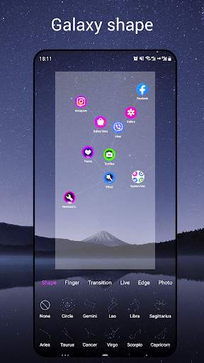 Newlook Launcher - Galaxy Star screenshot 3