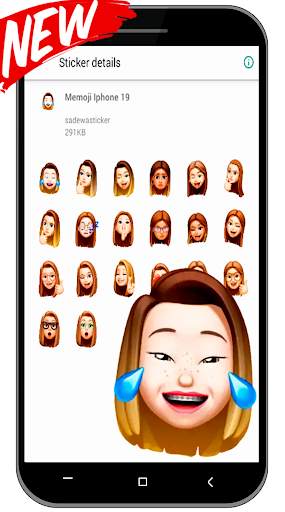 Emoji Dan Memoji Iphone Sticker For Whatsapp screenshot 6