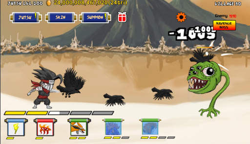 tap tap ninja jutsu screenshot 4