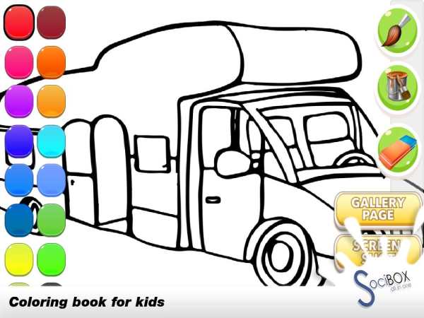 Bus Coloring screenshot 2
