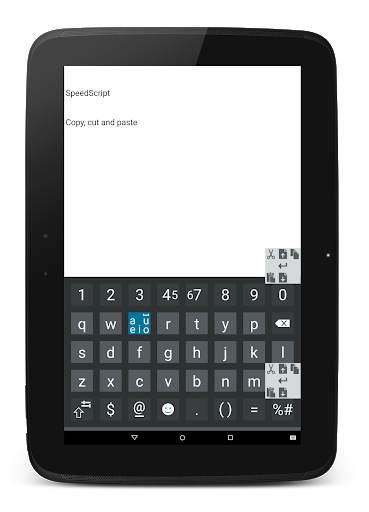 SpeedScript Keyboard free screenshot 22