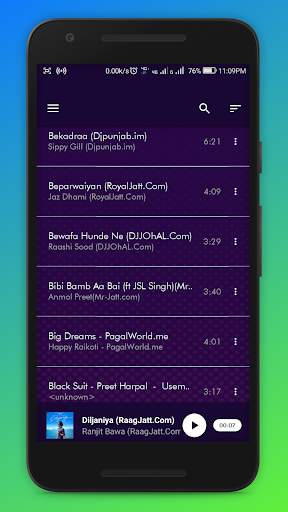 Music Player App (Booster) screenshot 3
