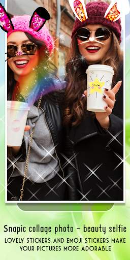 snappic collage photo – beauty selfie. 2 تصوير الشاشة