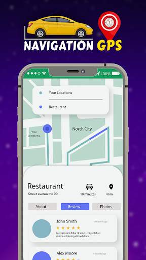 gps navigation route planner screenshot 5